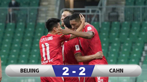 Kết quả Beijing Guoan 2-2 CAHN: Sai lầm của Nguyễn Filip